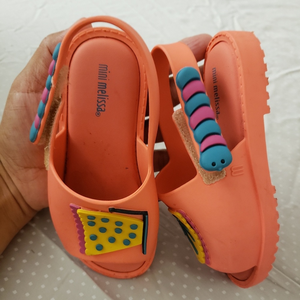 Toddler Mini melissa butterfly sandals 9